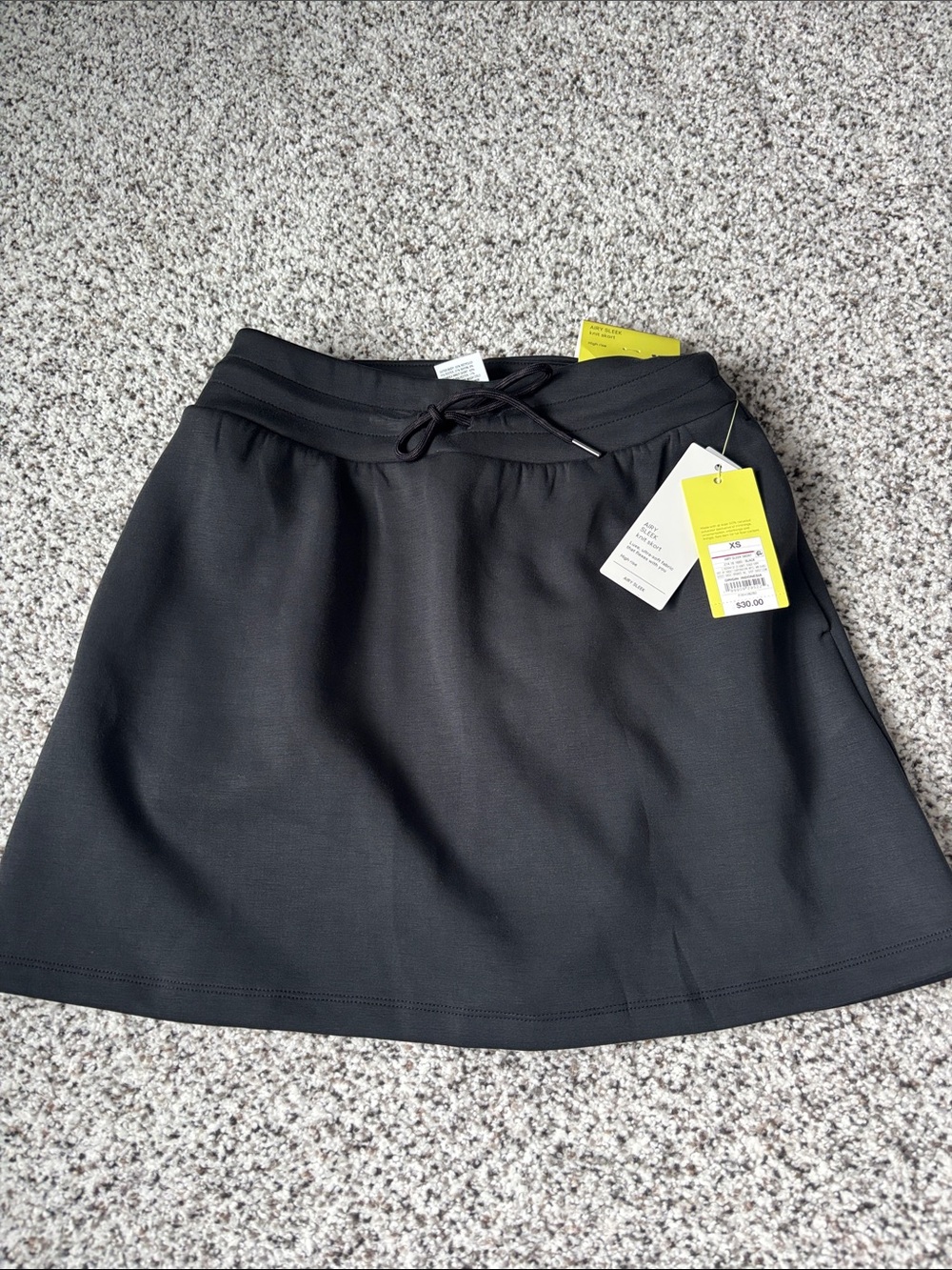 All in motion black skort sz xs